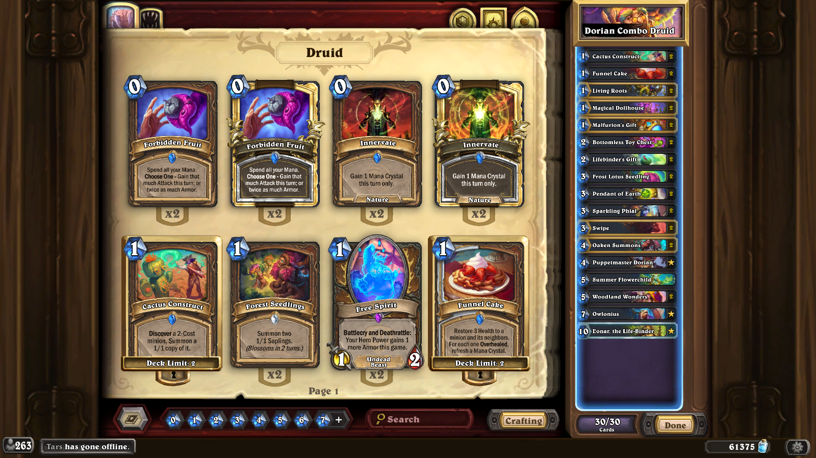 15 May - Dorian Combo Druid