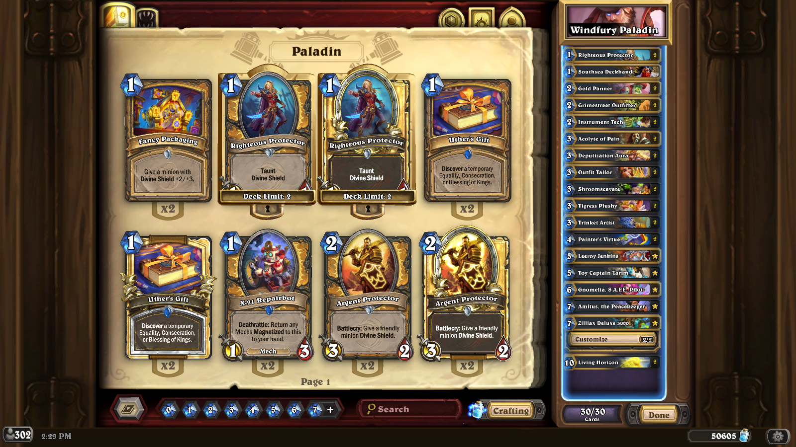 21 March - Handbuff OTK Paladin