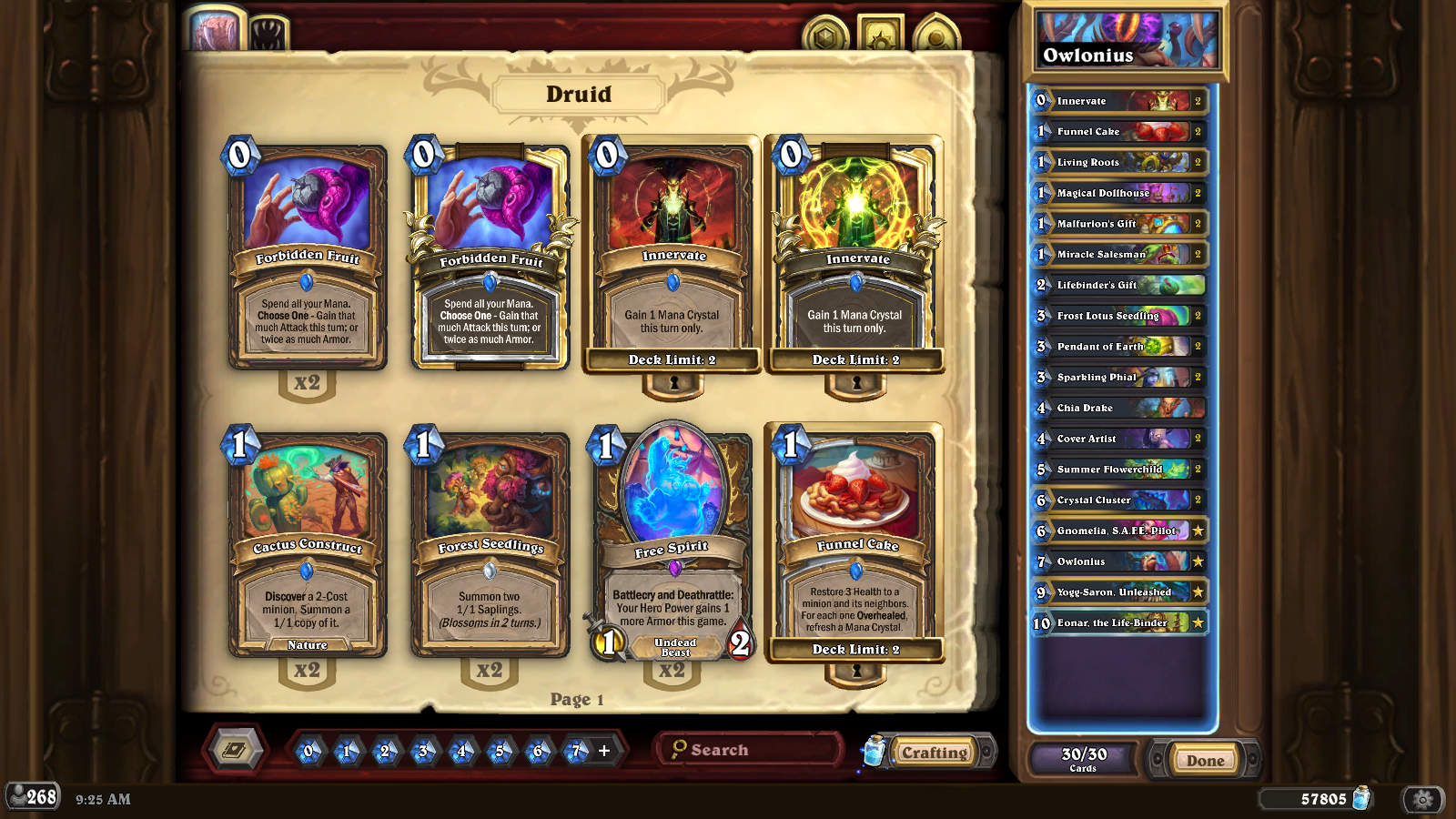 21 March - Owlonius Druid
