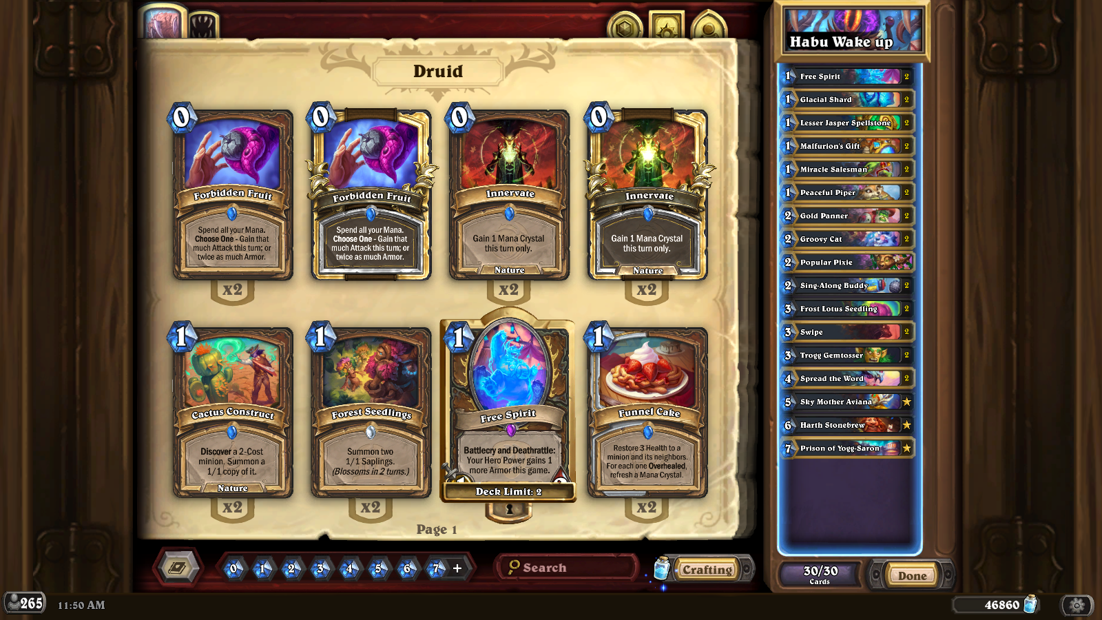 2 April - Hero Power Druid